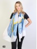 Color Strips & Galaxy Fashion Scarf 